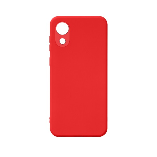 Capa de Silicone para Samsung Galaxy A03 Core Vermelho